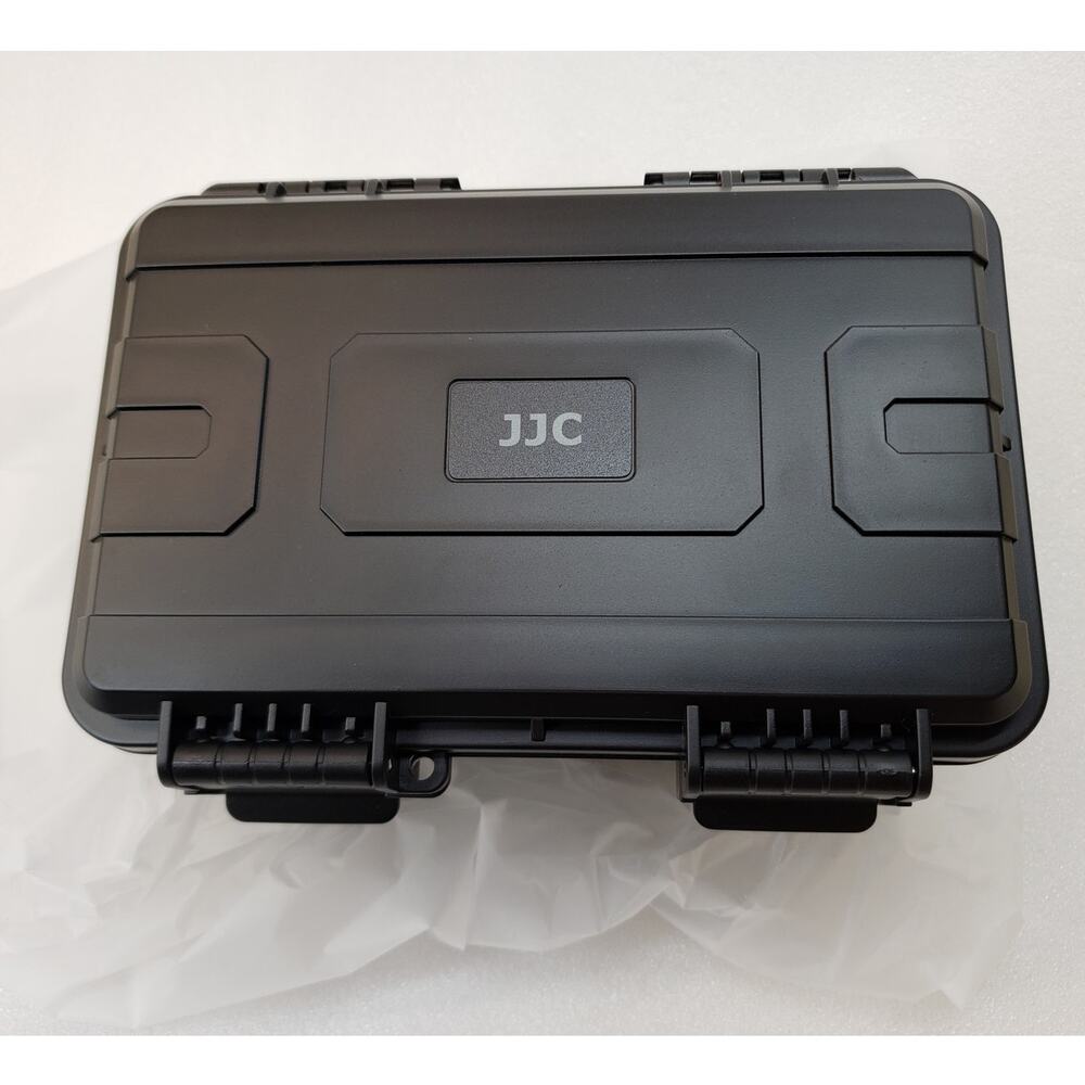 JJC 24-Slot 21700 Battery Case – Water-Resistant Hard Shell Organizer Box